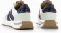 Alexander Smith Witte Blauwe Leren Sneaker White Heren - Thumbnail 3