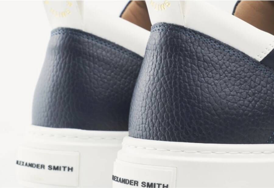 Alexander Smith Luxe Blauwe Bond Street Sneakers Blue Heren