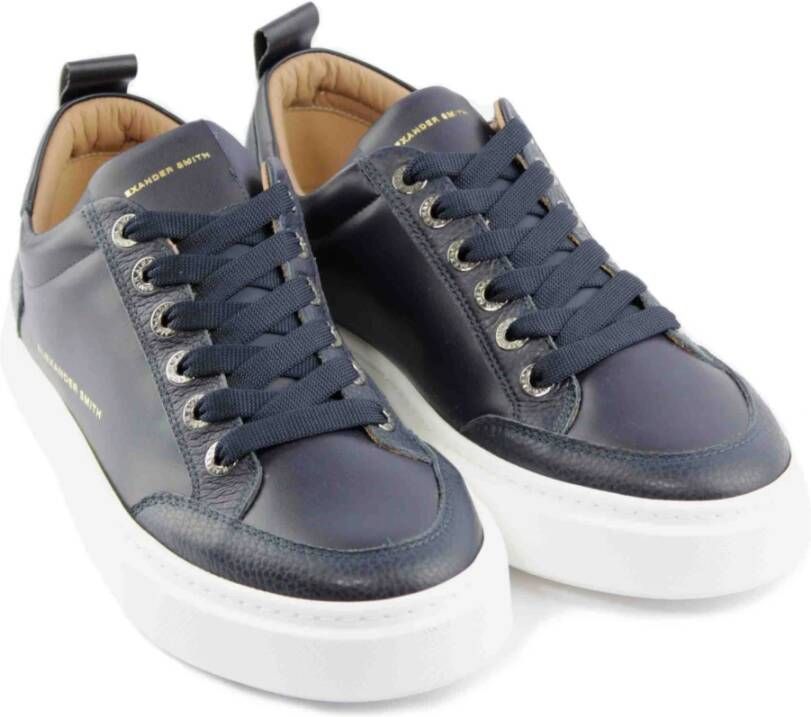 Alexander Smith Sneakers Blue Heren