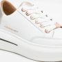 Alexander Smith Lancaster Witte Sneakers met Zilveren Details White Dames - Thumbnail 3