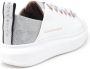 Alexander Smith Witte Zilveren Leren Sneaker White Dames - Thumbnail 3