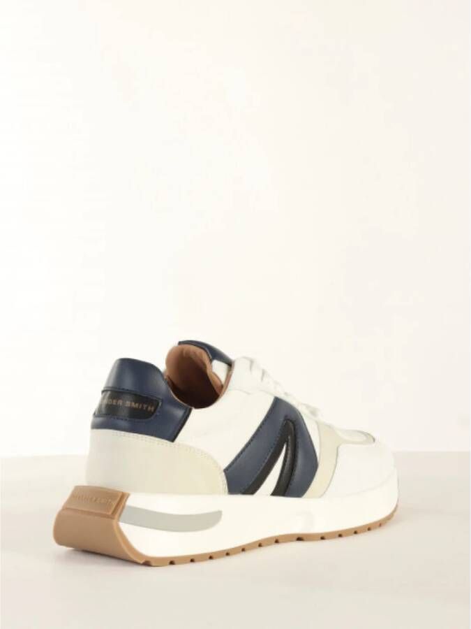 Alexander Smith Sneakers Wit Heren