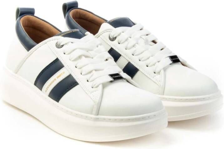 Alexander Smith Sneakers Wit Heren
