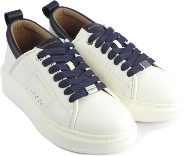 Alexander Smith Sneakers Wit Heren