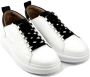 Alexander Smith Leren Sneaker met Contrast Inzetstukken White Heren - Thumbnail 2