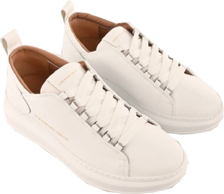 Alexander Smith Sneakers Wit Heren