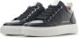 Alexander Smith Zwart Wit Bond Sneakers voor Mannen Black Heren - Thumbnail 2