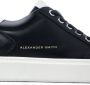 Alexander Smith Zwart Wit Bond Sneakers voor Mannen Black Heren - Thumbnail 4