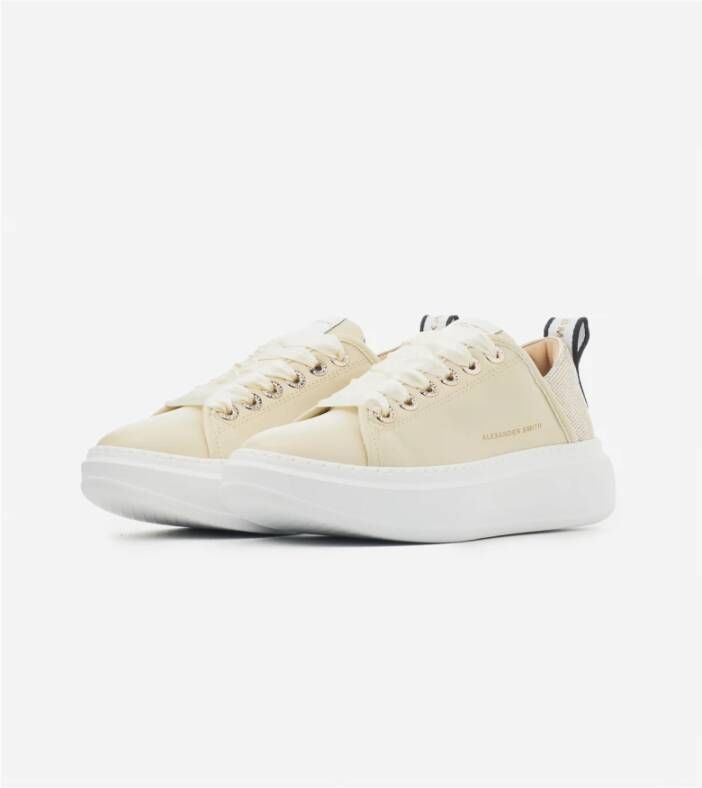 Alexander Smith Sportieve en Elegante Sand Goud Sneakers Multicolor Dames