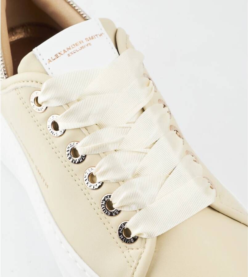 Alexander Smith Sportieve en Elegante Sand Goud Sneakers Multicolor Dames