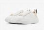Alexander Smith Witte leren sneakers met blauwe details White - Thumbnail 55