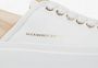 Alexander Smith Witte leren sneakers met blauwe details White - Thumbnail 59