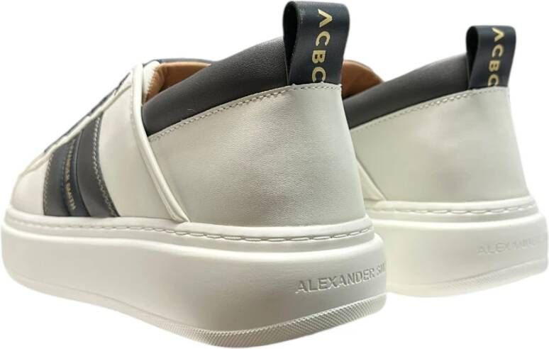 Alexander Smith Synthetische Sneaker White Heren
