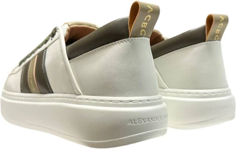 Alexander Smith Synthetische Sneaker White Heren