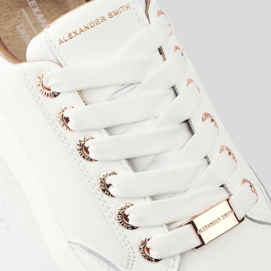 Alexander Smith Trendy Witte Sneakers White Dames