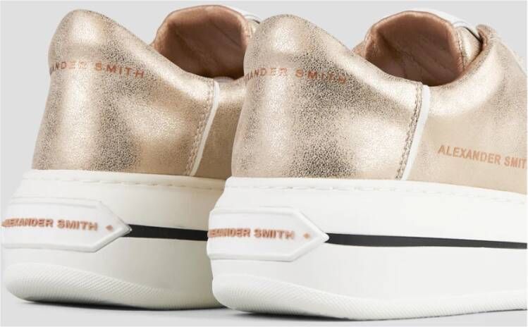 Alexander Smith Vintage metallic urban sneakers koperen stijl