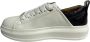 Alexander Smith Wembley Groene Sneakers met Iridescent Hiel White Dames - Thumbnail 2