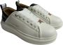 Alexander Smith Wembley Groene Sneakers met Iridescent Hiel White Dames - Thumbnail 3