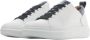 Alexander Smith Wembley Wit Zwart Leren Sneakers White Heren - Thumbnail 8