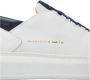 Alexander Smith Wembley Wit Zwart Leren Sneakers White Heren - Thumbnail 10