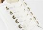 Alexander Smith Wit Goud Wembley Vrouw Sneakers White Dames - Thumbnail 11