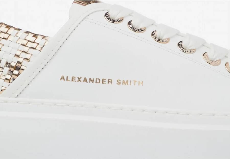 Alexander Smith Wembley White Copper Sneakers White Dames