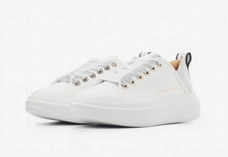 Alexander Smith Wembley Woman White Silver Sneakers White Dames