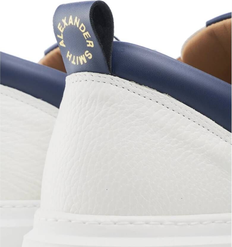 Alexander Smith Wembley White Blu Sneakers White Heren