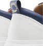 Alexander Smith Witte leren sneakers met blauwe details White - Thumbnail 18