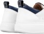 Alexander Smith Wembley Wit Blauw Leren Sneakers White Heren - Thumbnail 9