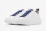 Alexander Smith Luxe leren sneakers in wit en blauw White Heren - Thumbnail 2