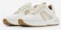 Alexander Smith Wit Goud Hyde Runner Sneakers White Dames - Thumbnail 2