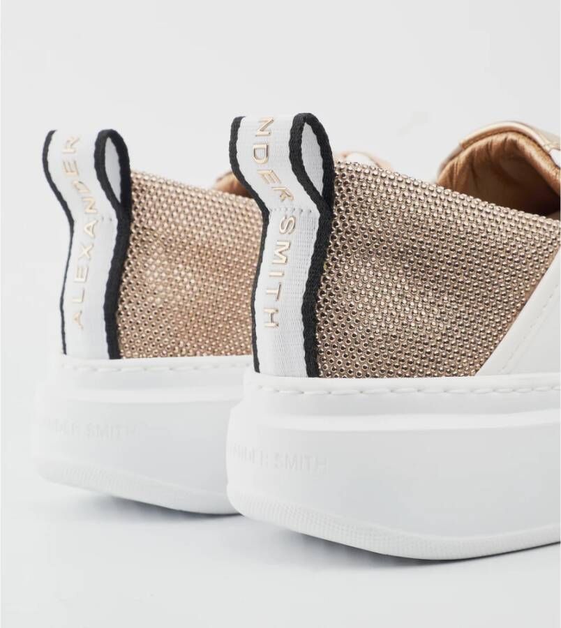 Alexander Smith Wit Koper Sportieve Sneakers Multicolor Dames