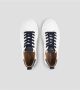 Alexander Smith Witte Blauwe Bond Sneakers - Thumbnail 2
