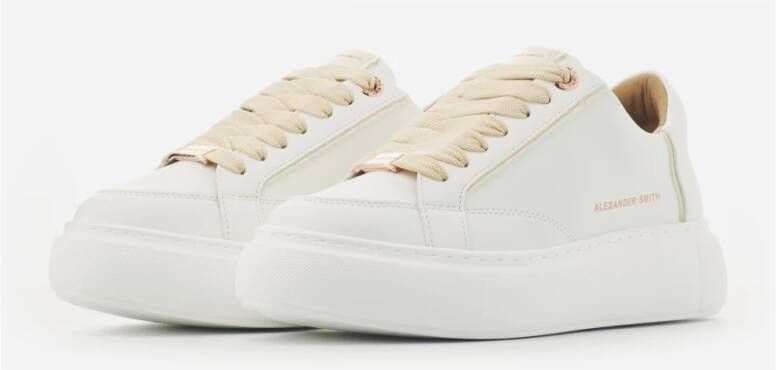 Alexander Smith witte crème sneakers Multicolor Dames