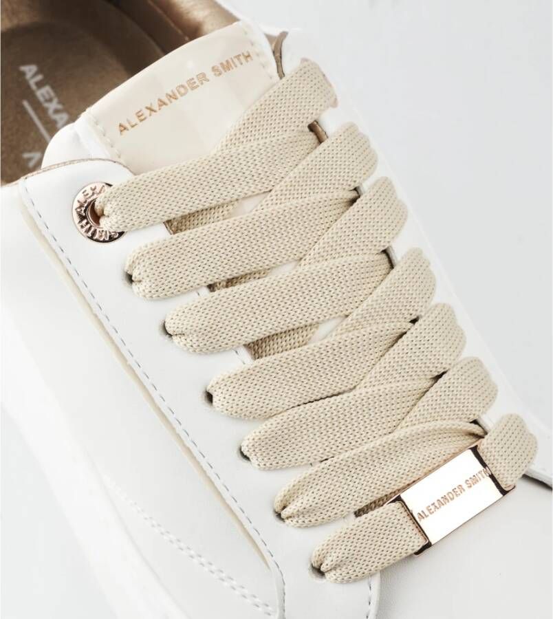 Alexander Smith witte crème sneakers Multicolor Dames