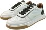 Alexander Smith Witte Groene Sneaker met Pelle Stijl White Heren - Thumbnail 3