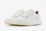 Alexander Smith Wit Iride Perzik Leren Sneakers White Dames - Thumbnail 2