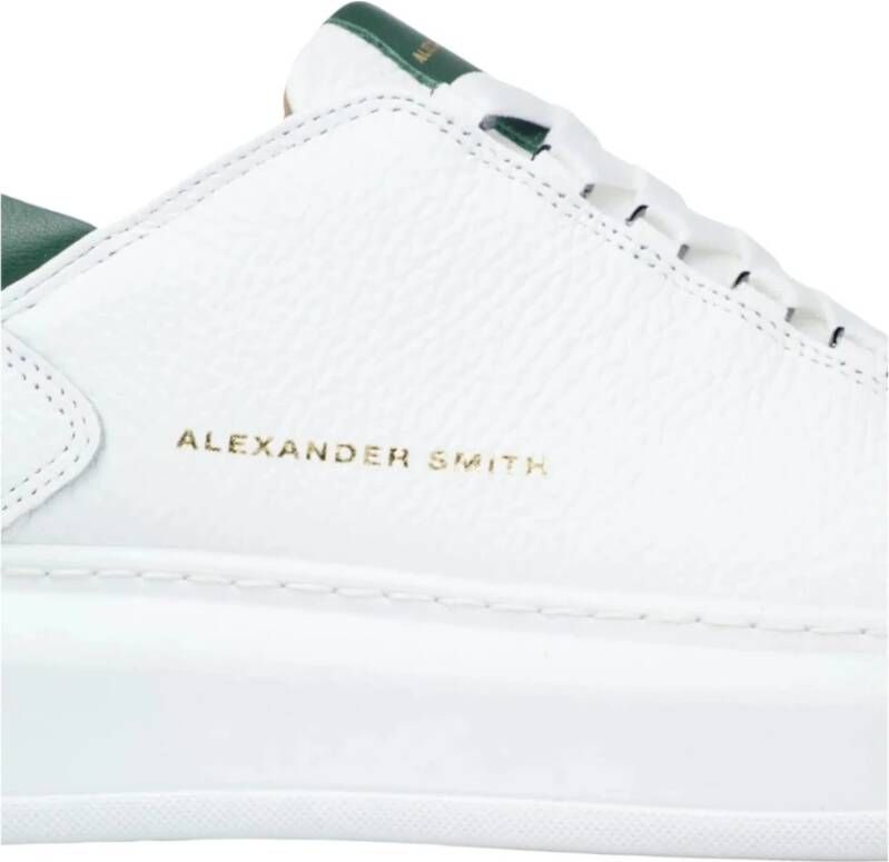 Alexander Smith Witte lage sneakers
