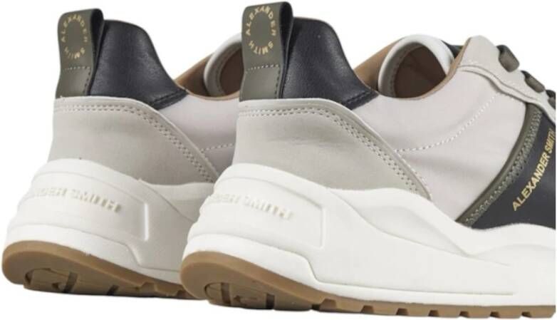 Alexander Smith Witte lage sneakers
