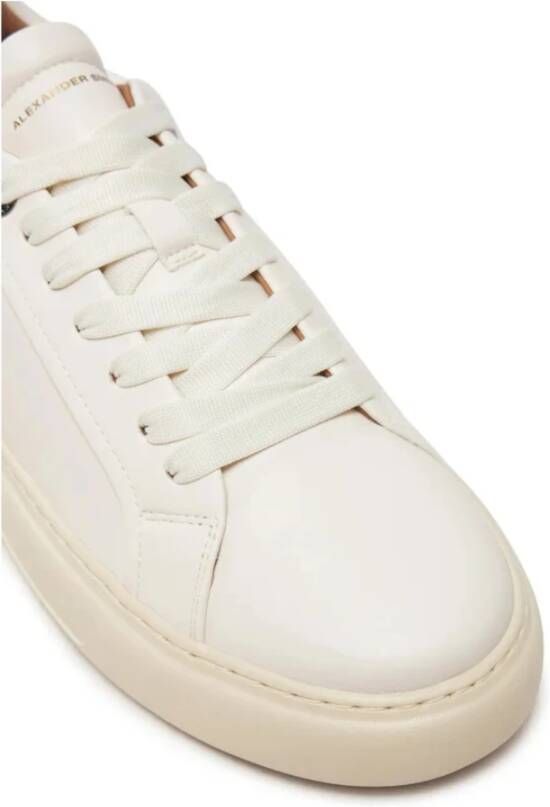 Alexander Smith Witte lage sneakers