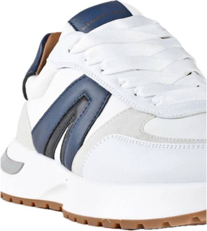 Alexander Smith Witte lage sneakers