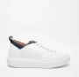 Alexander Smith Witte leren sneakers met blauwe details White - Thumbnail 25