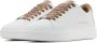 Alexander Smith London Sneakers met Contrasterende Tong en Achterkant White Heren - Thumbnail 3