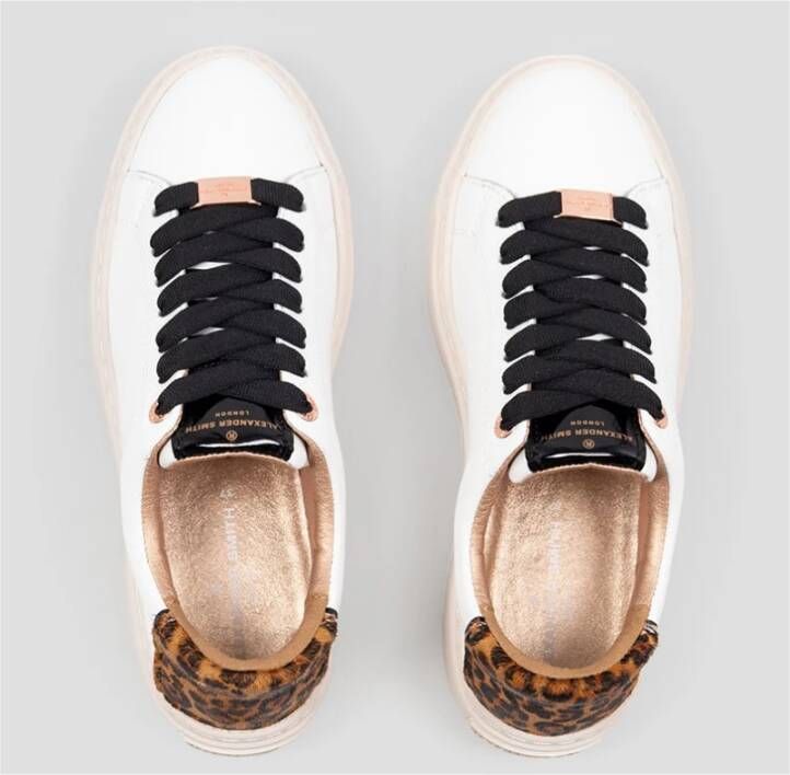 Alexander Smith Witte Mac Sand Jubileum Sneakers White Dames