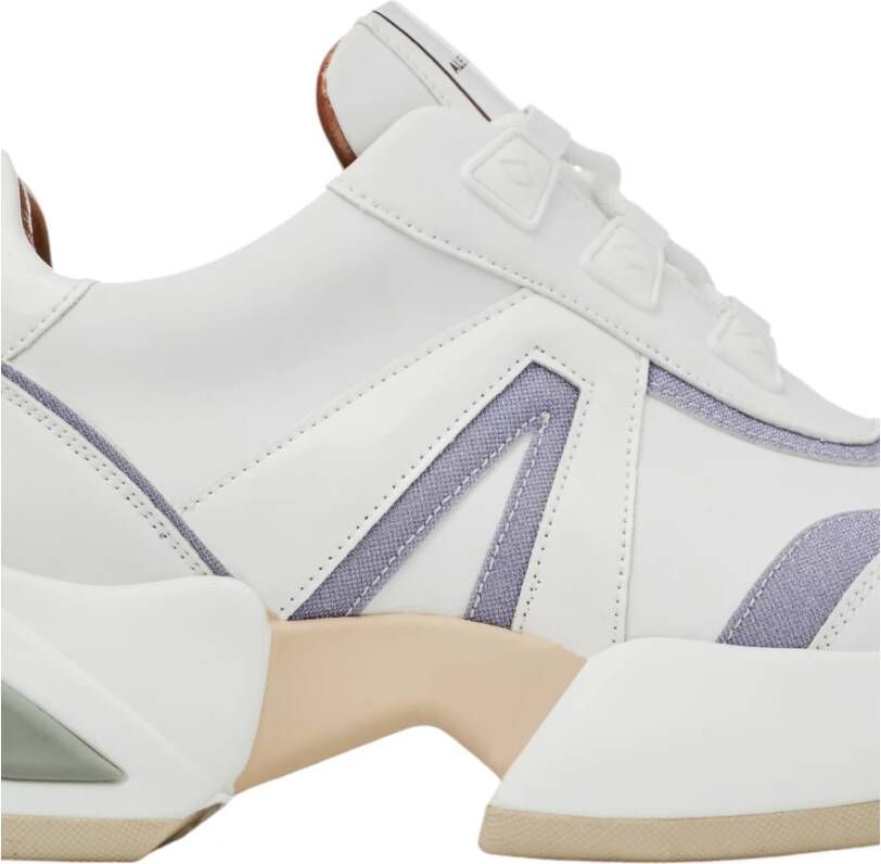 Alexander Smith Witte Marmeren Dames Sneakers White Dames