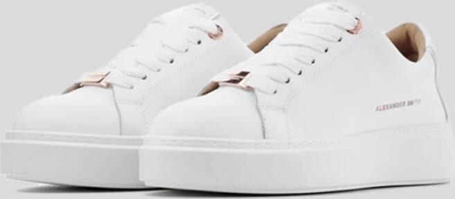 Alexander Smith Stijlvolle Witte Sneakers White Dames
