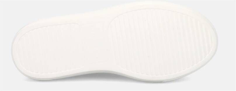 Alexander Smith Witte Sneakers met Materialen