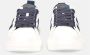 Alexander Smith Eco Wembley Leren Sneaker Wit Blauw White Heren - Thumbnail 2