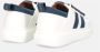 Alexander Smith Eco Wembley Leren Sneaker Wit Blauw White Heren - Thumbnail 3